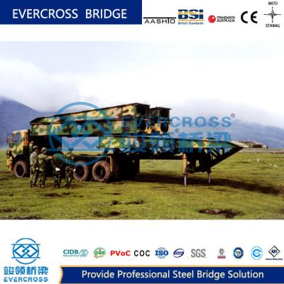 ASTM Heavy Loading Emergency Bridge Prefabricated Steel Bridge With Long Life
