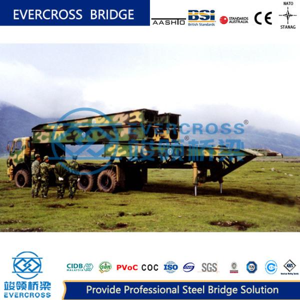 ASTM Heavy Loading Emergency Bridge Prefabricated Steel Bridge With Long Life