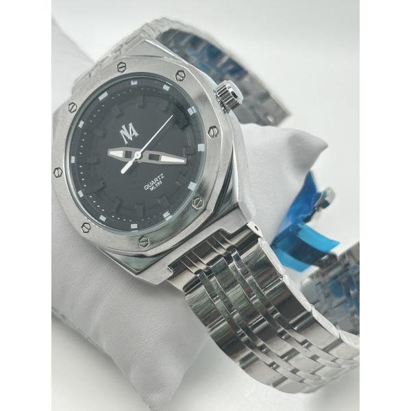 Men Watch Luxury Stainless Steel Quartz Wristwatch Birthday Anniversary Gift Watch