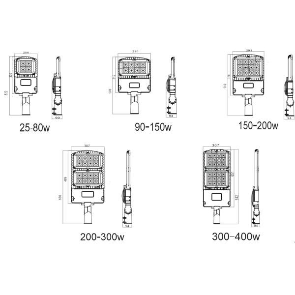 170ЛМ/В 50 ватт привели света парковки с 7 летами гарантии