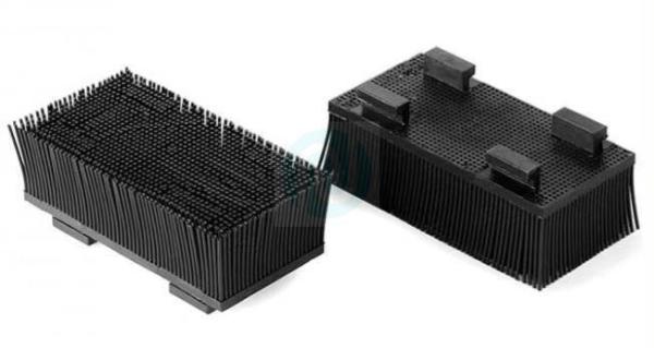 Brosses en nylon noires 100x50x42mm pour coupeur KAWAKAMI, pièces de rechange
