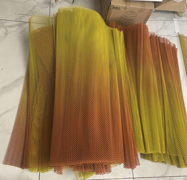 Wholesale Metal Mesh Curtains Gold Chain Link for Room 