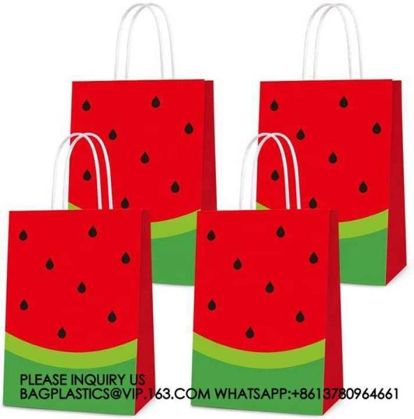 Fruit Party Decoration Tableware Disposable Paper Plate Set Fruit Punch Theme Party Supplies