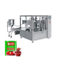 Máquina de embalagem automática de líquidos pré-fabricada 1000ml - 3000ml Grande bomba de líquido