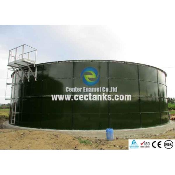 Склады для хранения сточных вод с эмалированным болтом Сопротивление коррозии 6.0 Твердость Моха