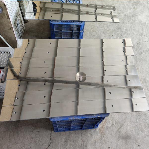 High Pressure Rectangular 8mm Target Plate For Steam Blowing High Strength