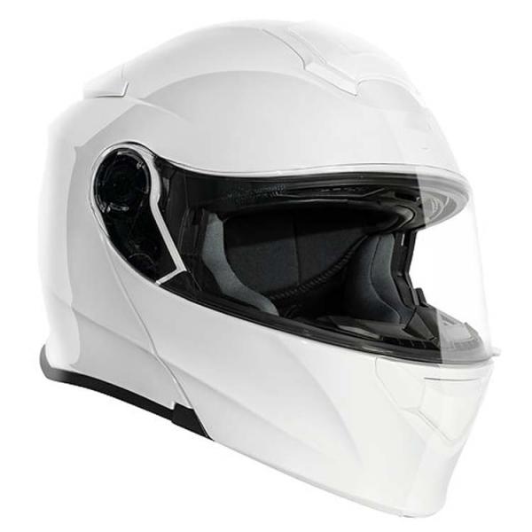 Flip Up Helmet with DOT ECE Approval and Double Visor Superior Motorcycle Protection