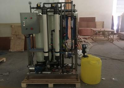 planta do Ro FRP/SS304 dos sistemas da purificação de água de 380V 1000LPH para o anúncio publicitário