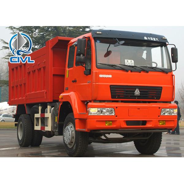 Heavy Duty Dump Truck 8 Ton 4 X 2 , SINOTRUK SWZ Diesel Tipper Truck for Sale 6 wheel dump truck