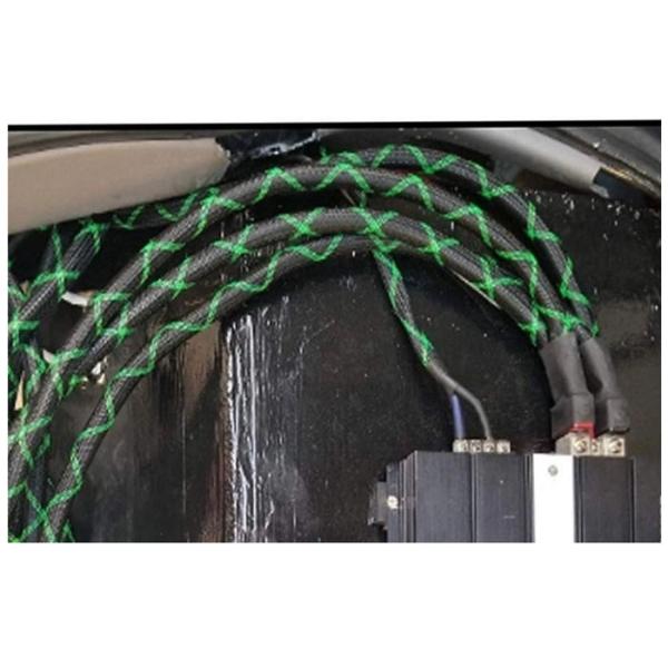 Abrasion Resistant Cable Management Braided Sleeving , Wire Protection Sleeve