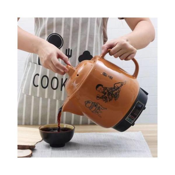 Hot Soup Glass Cooking Pot Set Reflecting The Ancient Culture of Not Transparent Cover