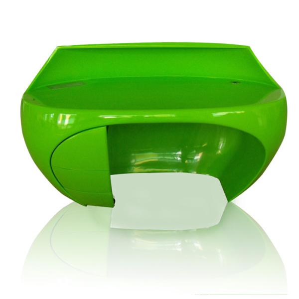 Pink / Green Beauty Salon Reception Desk , Exquisite Durable Retail Reception Desk