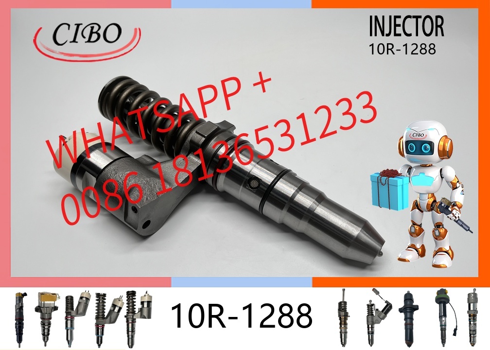 original 10R-1288 Diesel Fuel Injector for  3508 3512 3516 3508C 3512C 3516C Engine Replacement for OEM 392-0206 20R-1270 250-1306 Injector Assembly original new injector