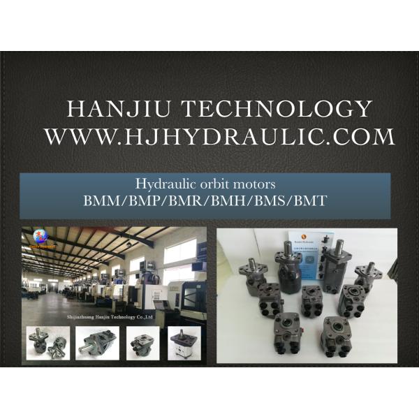 Professional Low RPM Hydraulic Motor BMS / 2000 Series 31.75mm Straight Shaft