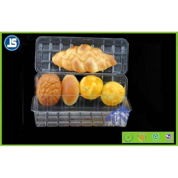 Пирожное 2 тонов и волдырь вставки торта пластиковый упаковывая с прозрачным