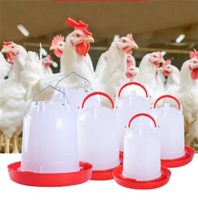 HDPE Poultry Water Drinkers 15KG Automatic Water Feeder For Chickens