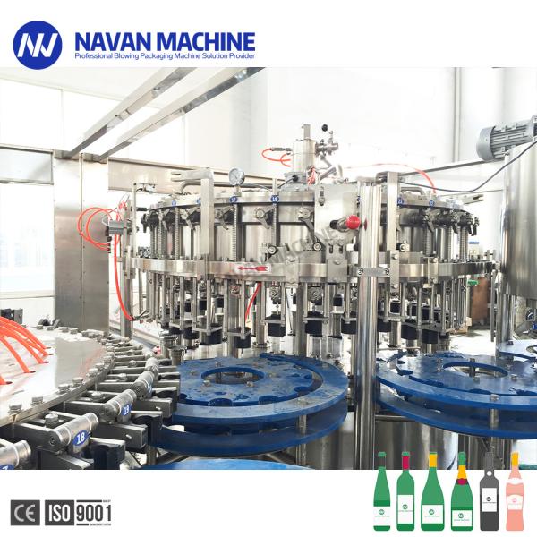 Monoblock 0-2L Glass Bottle Soad Carbonated Drink Liquor Filling Machine