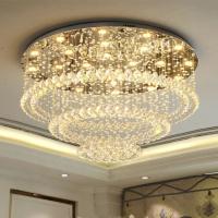 Grand mariage mené de luxe de fantaisie de Crystal Ceiling Light Live Bedroom