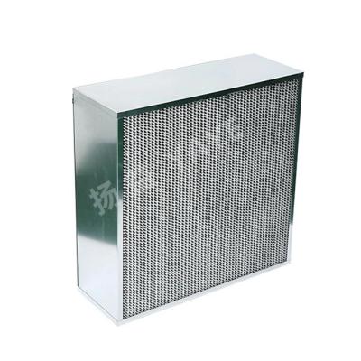 H13 H14 Deep Pleat Hepa Filter Cleanroom HEPA Filter With Aluminum Frame