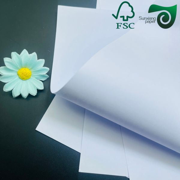 FSC Eco Friendly White Bond Paper 80gsm 90gsm Uncoated Woodfree Printing Paper