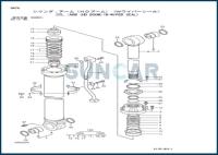 Serviço Kit Fits JOHN DEERE 850DLC 870GLC do cilindro de 4653861 crescimentos