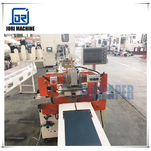 Automatic High Speed Multi Rolls Toilet Paper Glue Laminated Embossing Making Machine Line