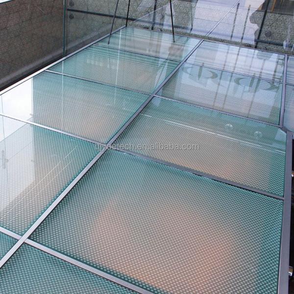 Industrial Laminated Glass for Anti-slip Safety in Staircase and Flooring