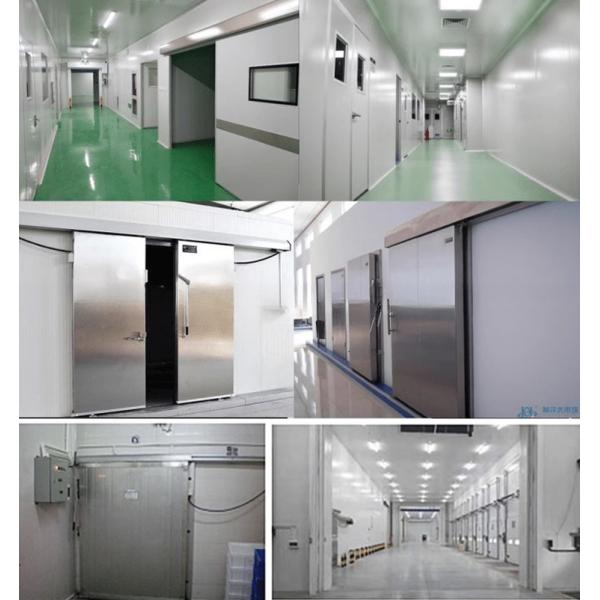 Stainless Steel Inside Wall 40ft x 20ft Dual Temperature Chiller and Freezer Container Cold Room for Storage Reefer Container