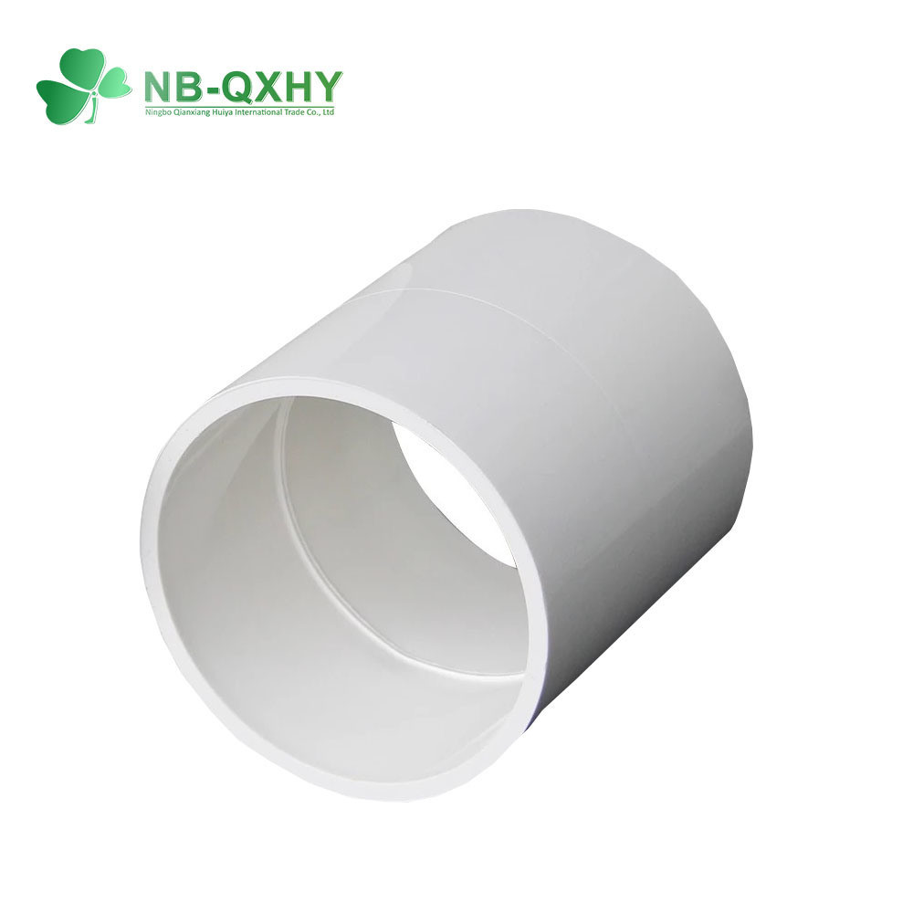 Водоснабжение Пластмассовое давление UPVC PVC трубы Круглая голова Код Различные толщины стиль