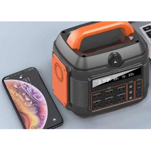 Простая многофункциональная портативная располагаясь лагерем батарея электростанции 600W Lifepo4