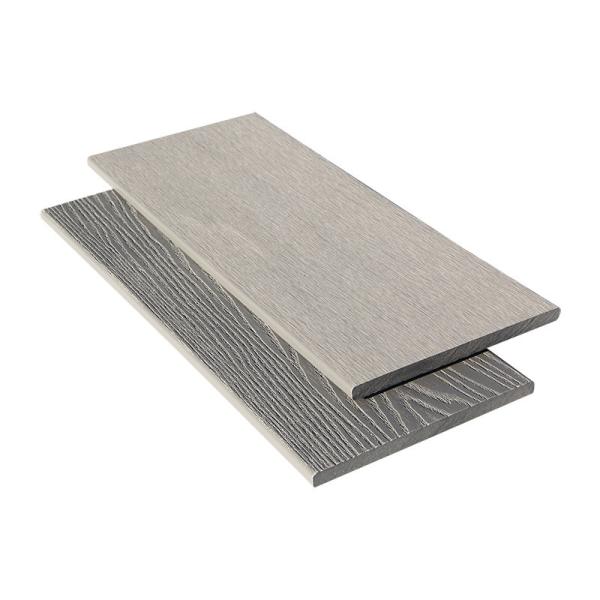 Dark Teak HDPE WPC Wood Composite Decking Trim 2.2m Fire Rated Boards