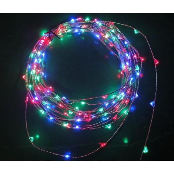 Blue raindrop 3v battery operated led light 20leds