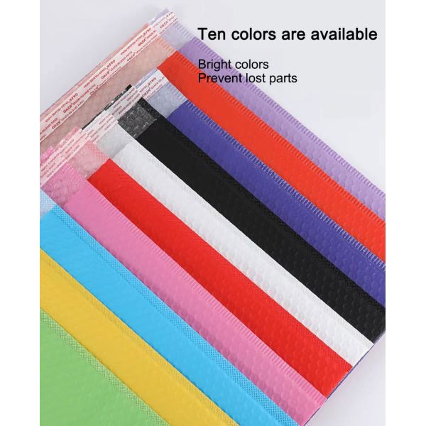 Eco Friendly Cushion Envelope 4x8 Bubble Mailers Custom Color