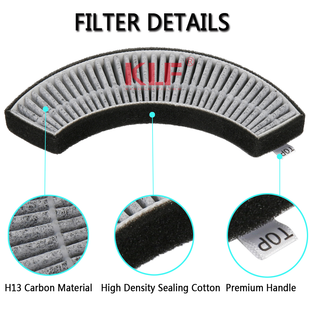H13 Carbon Cloth Air Purifier Filter with Pet Dander Absorption and Custom Size Options