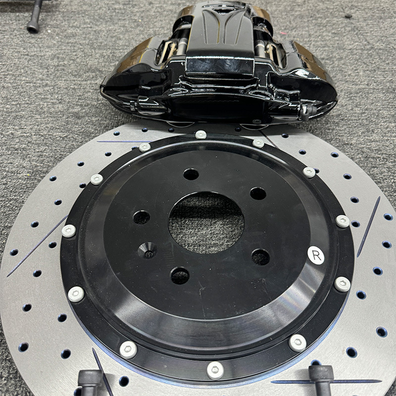 For Audi Q5 OEM 8R0615107F Factory Custom for Brembo EPB 4Pot Big Brake Caliper Kit