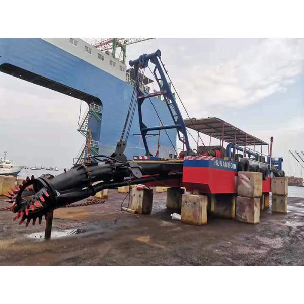 WN200 Cutter Suction Dredger с красным цветом для дноуборочной работы