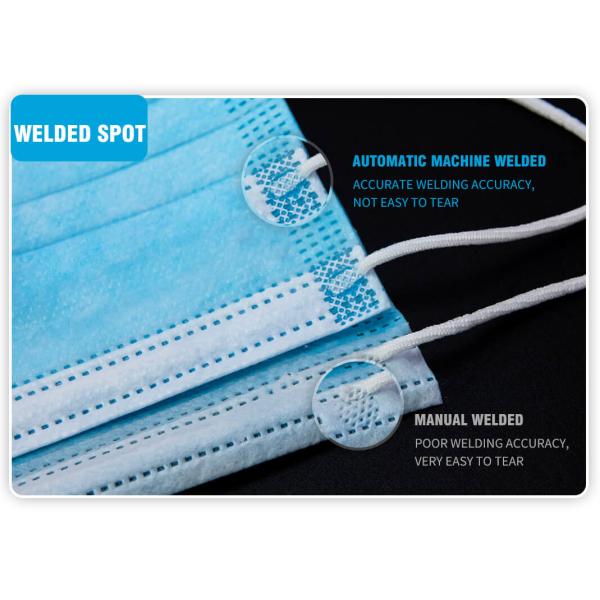 White list S&J Factory CE approved China medical mask supplier Type IIR 3ply 4ply disposable purple face mask medical earloop