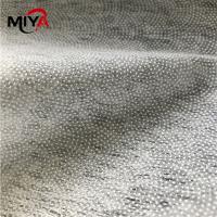 PES único Dot Non Woven Fusible Interlining da malha da flor 25gsm