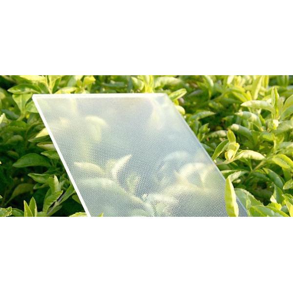 Panel de vidrio fotovoltaico solar sin marco con alta eficiencia de conversión