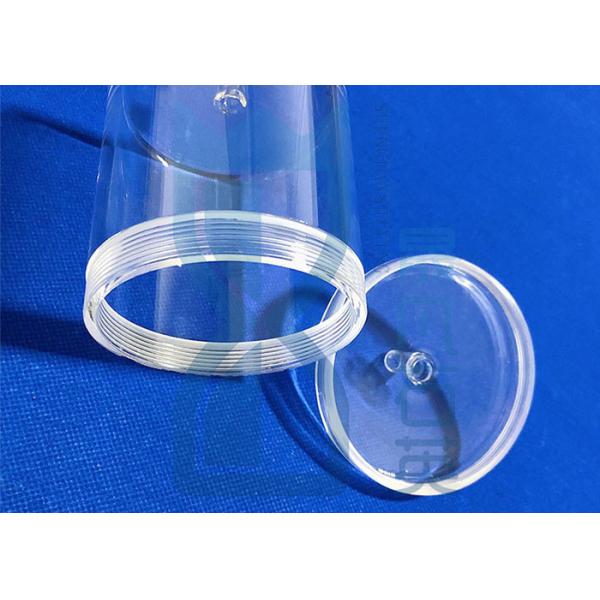 Стеклянная лампа кварца 2.2g/Cm3 винтового нареза OEM ясная