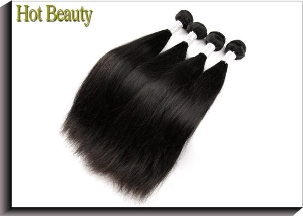 Peruvian Virgin Straight Wavy Human Hair Extensions 10-32Tangle-Free