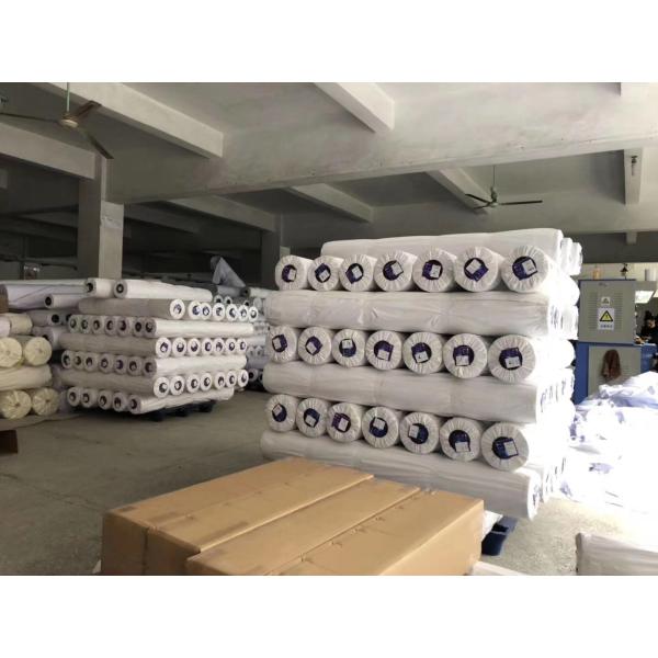 White Polyester Satin Flag Fabric 110GSM for Direct Sublimation Printing For Advertising Teardrop Banner Swooper Flag