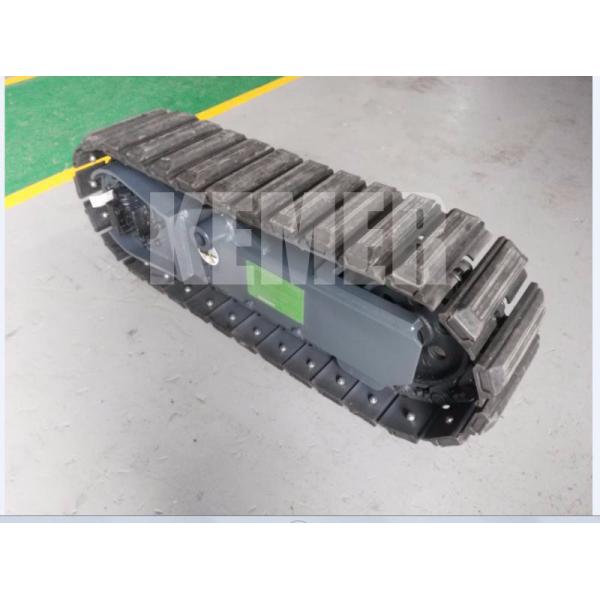Video Technical Support After Service Steel Mini Crawler Undercarriage with Rubber Pads