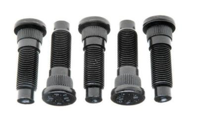 Stable Carbon Steel Wheel Lug Stud 0.627 Knurl Diameter With BPI Output Base