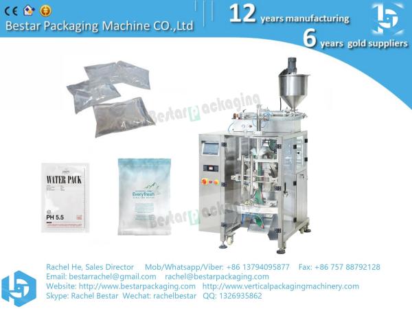 CE standard mineral direct drink water pouch sachet bag packing machine