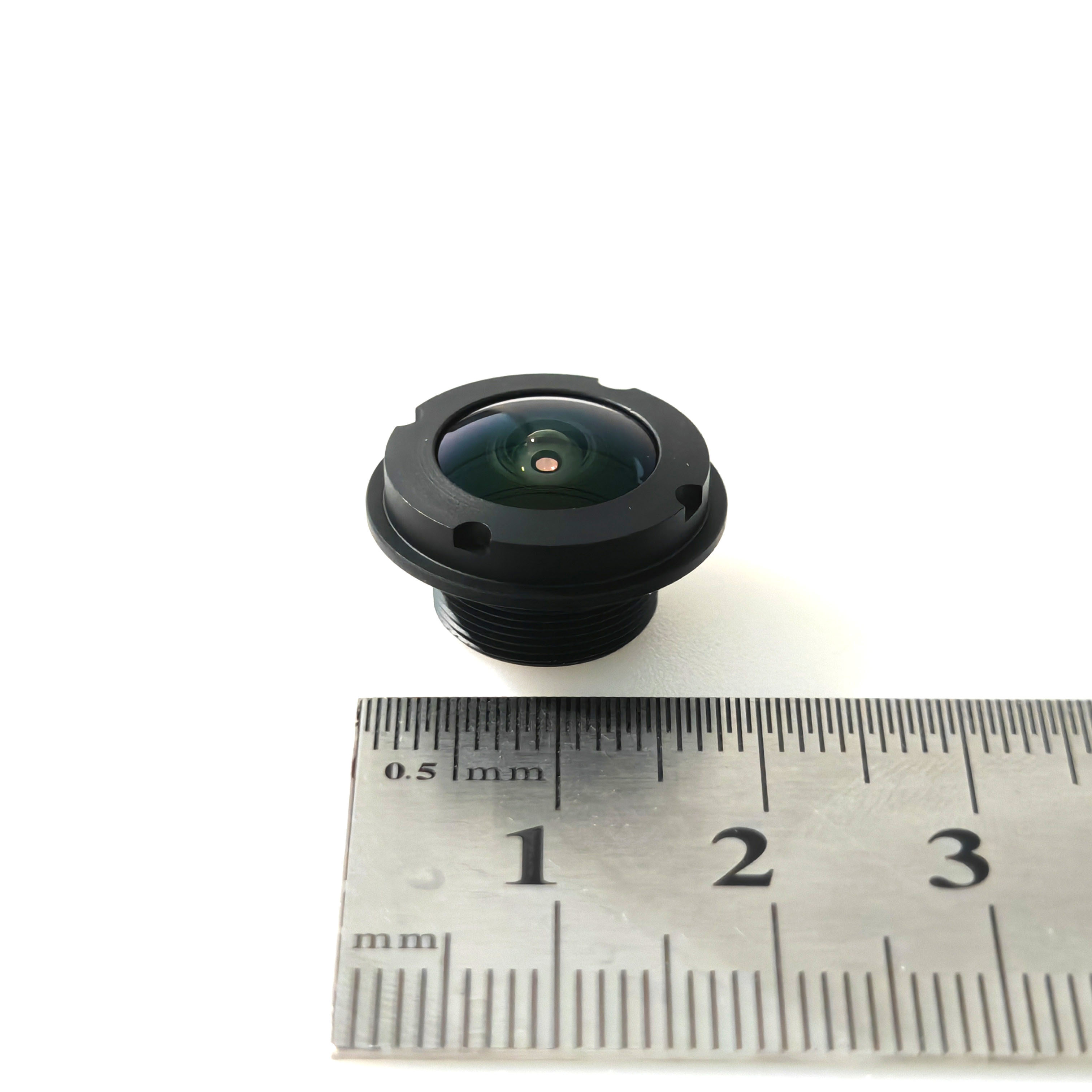 1.37mm F2.0 IP68 Waterproof M12 Super Fisheye Lens 192 Degree Ultra Large FOV 9G+IR Vehicle Reverse Backup Camera