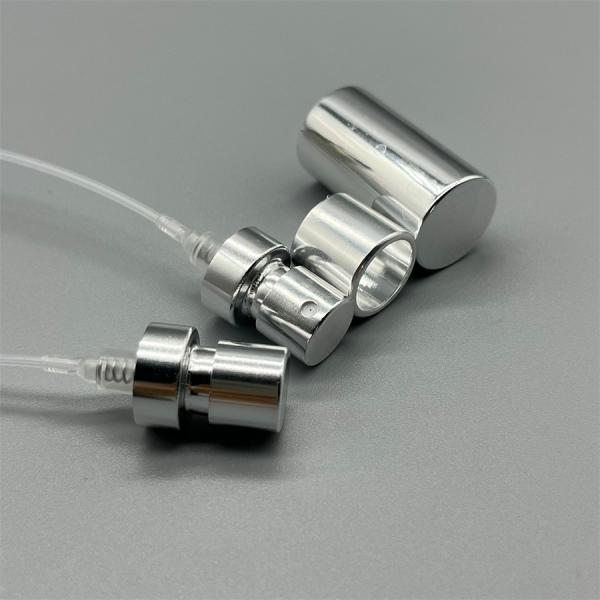 Premium Silver Perfume Pump Sprayer Chic Dispenser For Scents