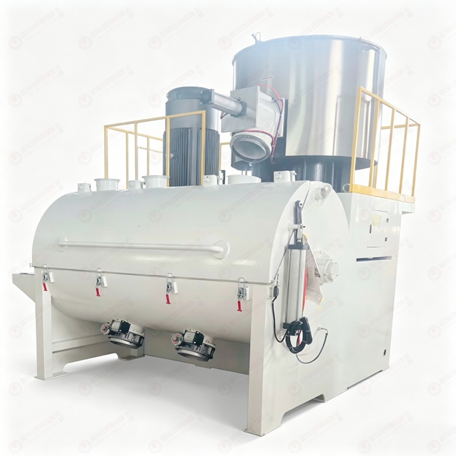 1500Kg/h Capacity Stainless Steel SUS304 Plastic Mixer Machine with PLC Control for High Speed Mixing