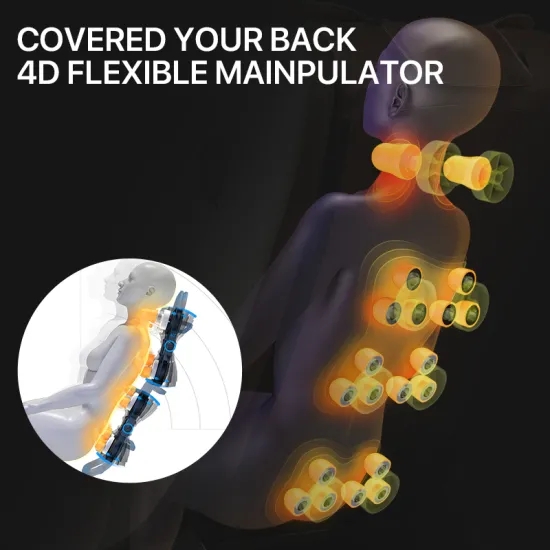 HIFI Vibrating Recliner Chair ROHS Real Relax Shiatsu Massage Chair Hypnotherapy