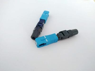 SC / UPC 60mm Fiber Fast Connector , Small Fast Connector Easy Installation